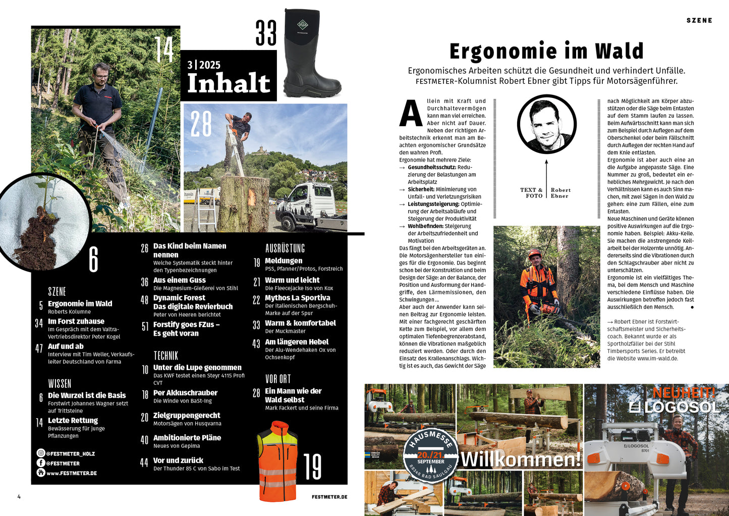 Festmeter, 3. Ausgabe 2025