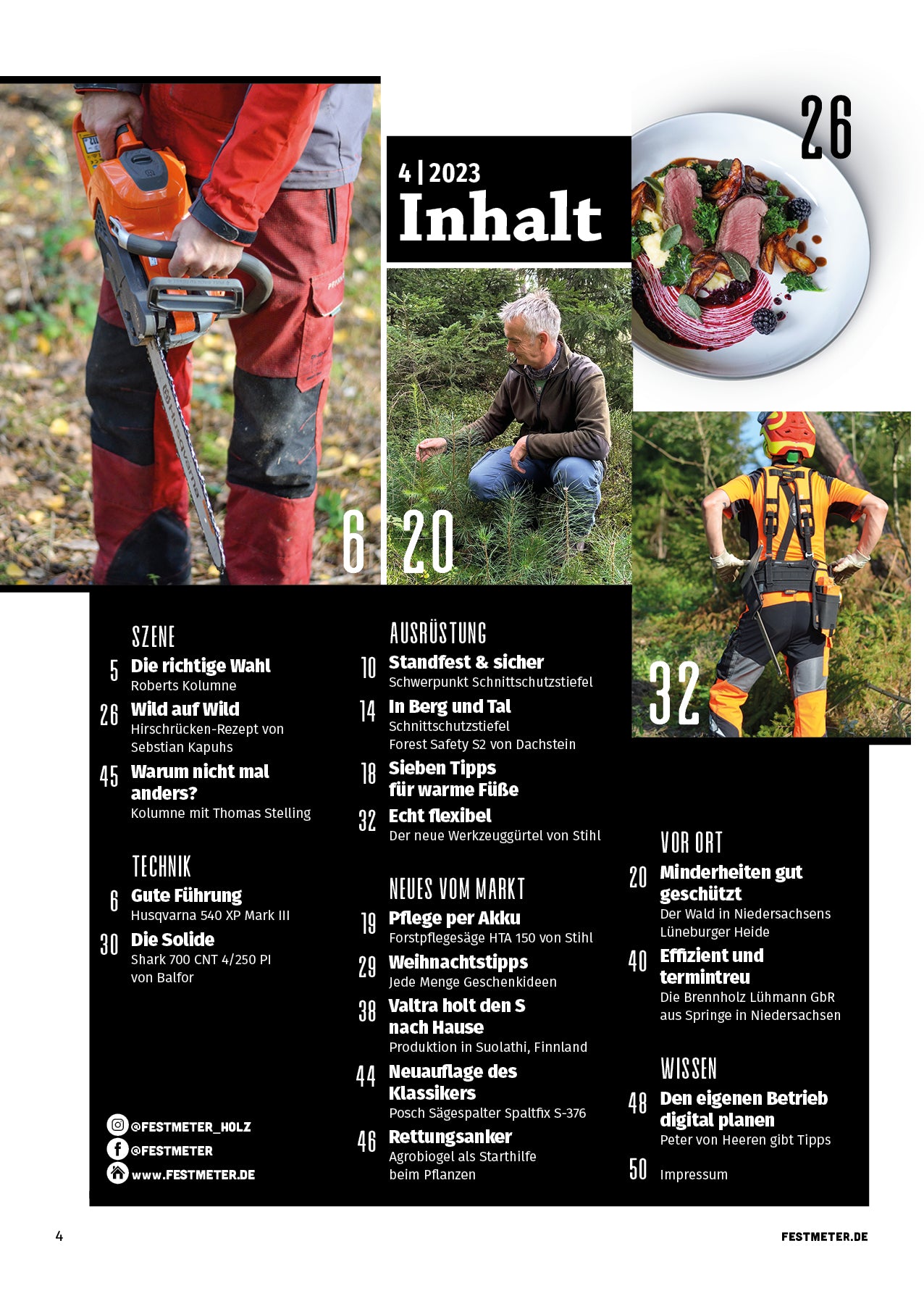 Festmeter, 4. Ausgabe 2023