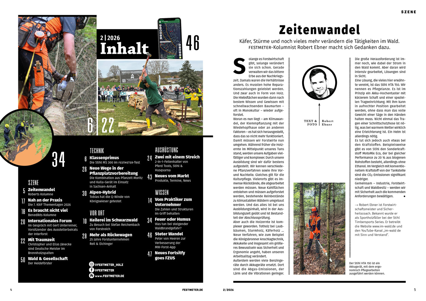 Festmeter, 2. Ausgabe 2026
