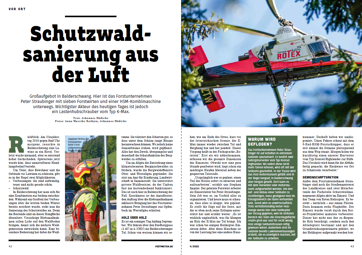 Festmeter, 4. Ausgabe 2022