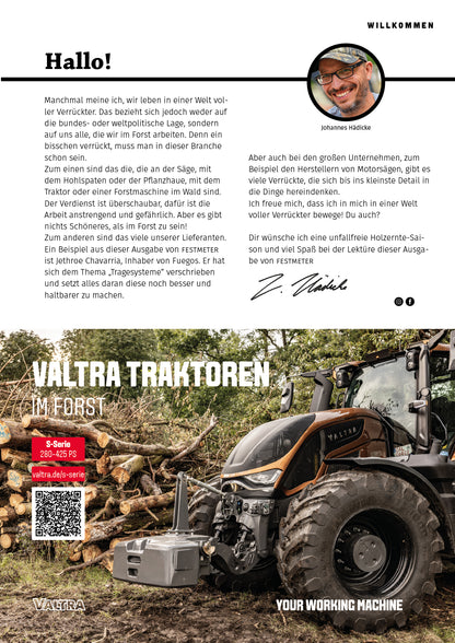 FESTMETER Jahresabo | Das Magazin für echte Holzmacher