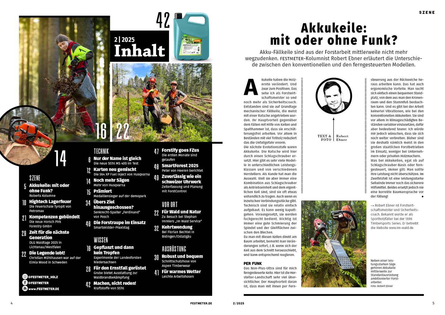 Festmeter, 2. Ausgabe 2025